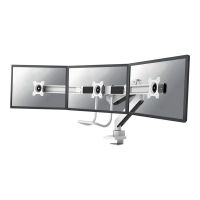 Neomounts NM-D775DX3 - Befestigungskit - Voll beweglich - für 3 LCD-Anzeigen - Aluminium - weiß - Bildschirmgröße: 43.2-61 cm (17"-24")