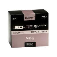 Intenso 5 x BD-RE - 25 GB 2x - Jewel Case (Schachtel)