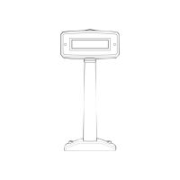 Zebra Barcodescanner-Ferndisplay - für Zebra MP6000 Long
