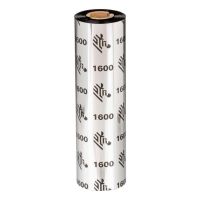 Zebra 1600 Wax, 450 m, 22 cm, Schwarz, Wachs, 2,5 cm