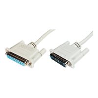 DIGITUS Datentransfer Verlängerungskabel, D-Sub25/St - D-Sub25/Bu