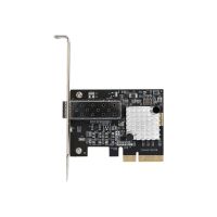 StarTech.com 10Gbe PCI Express SFP+ Netzwerkkarte - LWL Netzwerkkarte mit SFP+ Port - Open SFP+ für MSA-konforme LWL/Glasfaser/Kupfer Module/Direct-Attach Kabel - 10Gbit LWL PCIe NIC (PEX10GSFP)