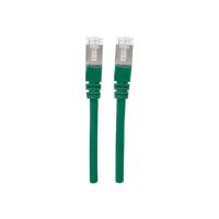 Intellinet Network Patch Cable, Cat7 Cable/Cat6A Plugs, 10m, Green, Copper, S/FTP, LSOH / LSZH, PVC, RJ45, Gold Plated Contacts, Snagless, Booted, Lifetime Warranty, Polybag - Netzwerkkabel - RJ-45 (M)