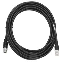 Zebra CBL-ENT01501-M1200, 15 m, M12, RJ-45, Schwarz