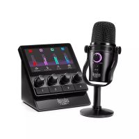 Hercules Stream Starter Kit, USB Typ-C, Tischmikrofon, Unidirektional/ Kardioid, 50 - 18000 Hz, -53 dB, 600 Ohm