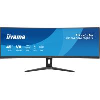 Iiyama XCB4594DQSU-B1, 111,8 cm (44"), 5120 x 1440 Pixel, Dual QHD, LED, 2 ms, Schwarz