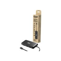 Club 3D 8-in-1 - Dockingstation - für Desktop, Laptop