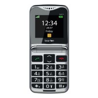 Bea-fon Fold10, Klappgehäuse, Single SIM, 5,59 cm (2.2"), Bluetooth, 1000 mAh, Schwarz, Silber