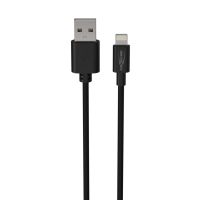 Ansmann 1700-0131, 1 m, Lightning, USB A, Männlich, Männlich, Schwarz