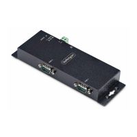 StarTech.com 2P Serial to Ethernet Adapter, IP LAN to RS232 DB9 Converter