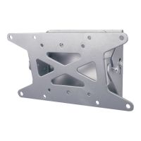 Techly Befestigungskit (Wandplatte, Halterung für Display) - für Flachbildschirm - Silber - Bildschirmgröße: 33-78.7 cm (13"-31")