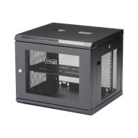 StarTech.com "9U Wall Mount Server Rack Cabinet - 4-Post Adjustable Depth (2"" to 19"")