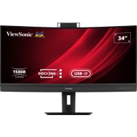 ViewSonic VG3457CV, 86,4 cm (34"), 3440 x 1440 Pixel, UltraWide Quad HD, LED, 5 ms, Schwarz