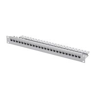 Telegärtner Karl Gärtner Telegärtner J02023A0056, Cat6a, Grau, Stahl, 1U
