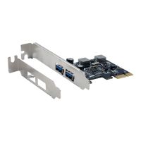 Exsys 2-Port USB 3.2 Gen 1 PCIe Karte mit Self Power, 3A (Renesas), PCIe, USB 3.2 Gen 1 (3.1 Gen 1), Männlich, China, Weiblich, Weiblich
