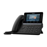 Yealink SIP-T85W - VoIP-Telefon mit Rufnummernanzeige/Anklopffunktion - IEEE 802.11a/b/g/n/ac/ax (Wi-Fi)