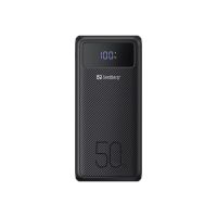 SANDBERG Active - Powerbank - 50000 mAh - 185 Wh - 5 A - 3 Ausgabeanschlussstellen (USB)