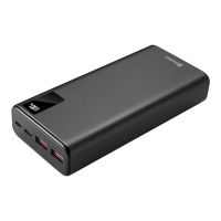 SANDBERG Powerbank - 20000 mAh - 74 Wh - 20 Watt - 3 A - QC 3.0, PD - 3 Ausgabeanschlussstellen (2 x USB, 24 pin USB-C)
