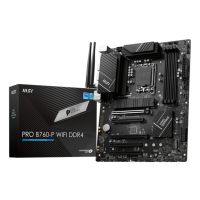 MSI PRO B760-P WIFI DDR4, Intel, LGA 1700, Intel® Celeron®, Intel® Pentium® Gold, LGA 1700, DDR4-SDRAM, 128 GB