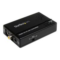 StarTech.com Composite und S-Video auf VGA Video Konverter mit Scaler - VGA zu RCA (YPbPr)