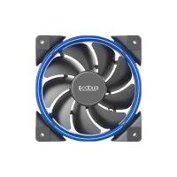 Pccooler 120mm Lüfter in Blau, Ventilator, 12 cm, Blau