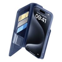 Cellularline Book Agenda - iPhone 15 Pro Max, Folio, Apple, iPhone 15 Pro Max, 17 cm (6.7"), Blau