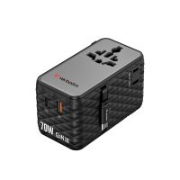 Verbatim Charge 'n' Travel - Netzteil - GaN III, universell - 70 Watt - 10 A - Power Delivery 3.0 + PPS, QC 3.0, QC 4.0+, USB BC 1.2, AFC - 4 Ausgabeanschlussstellen (USB-C, USB)