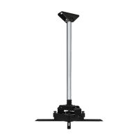 B-TECH BT893-FD, Zimmerdecke, 70 kg, Schwarz, Chrom, 45°, -10 - 20°, 153,4 cm