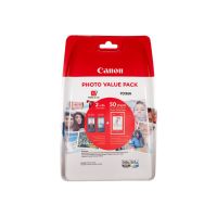 Canon PG-560XL/CL-561XL Photo Value Pack - Glänzend - 2er-Pack - Hohe Ergiebigkeit - Schwarz, Farbe (Cyan, Magenta, Gelb)