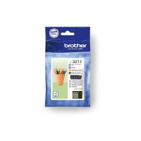 Brother LC3217 Value Pack - 4er-Pack - Schwarz, Gelb, Cyan, Magenta