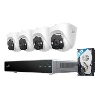 EUFY NVR Security System E41, 8 Kanäle, 3840 x 2160 Pixel, 2 TB, 16 TB, Eufy, Schwarz, Grau, Weiß