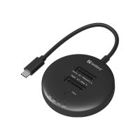 SANDBERG SSD-Dockingstation Schächte: 2 - M.2 - M.2 NVMe Card - USB-C 3.2 (Gen 2)