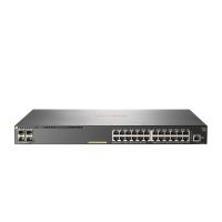 HPE Aruba Networking Aruba 2930F 24G PoE+ 4SFP, Managed, L3, Gigabit Ethernet (10/100/1000), Power over Ethernet (PoE), Rack-Einbau, 1U