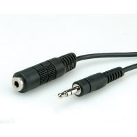 ROLINE Audioverlängerungskabel - mini-phone stereo 3.5 mm männlich zu mini-phone stereo 3.5 mm weiblich