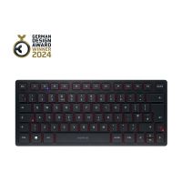 Cherry KW 9200 MINI - Tastatur - kabellos - 2.4 GHz, Bluetooth 5.0