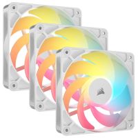 Corsair RS120-R ARGB, Ventilator, 12 cm, 420 RPM, 2100 RPM, Weiß