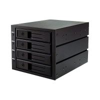 ICY BOX IB-564SSK - Gehäuse für Speicherlaufwerke mit Lüfter - 3.5" (8.9 cm)