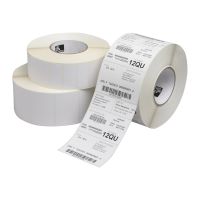 Zebra Z-Perform 1000T - Papier - permanenter Acrylklebstoff - unbeschichtet - weiß - 51 x 51 mm 27400 Etikett(en) (10 Rolle(n)