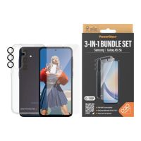 PanzerGlass 3-in-1 Schutzpacket - hintere Abdeckung für Mobiltelefon