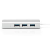 DIGITUS USB Typ C 3-Port Hub + Gigabit Ethernet