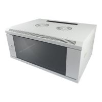ALLNET SMC Series - Schrank Netzwerkschrank - geeignet für Wandmontage - Hellgrau, RAL 7035 - 15U - 48.3 cm (19")