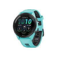 Garmin Forerunner 265 - 46 mm - Aqua - intelligente Uhr mit Riemen - Handgelenkgröße: 135-205 mm - Anzeige 3.25 cm (1.3")