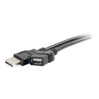C2G 6.6ft USB Extension Cable - USB A to USB A Extension Cable - USB 2.0 - M/F - USB-Verlängerungskabel - USB (M)