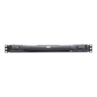 ATEN Slideaway CL5716IN - KVM-Konsole mit KVM-Switch - 16 Anschlüsse - PS/2, USB - Englisch - 48.3 cm (19")
