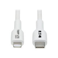 Tripp Eaton Tripp Lite Series Safe-IT USB-C to Lightning Sync/Charge Antibacterial Cable (M/M)