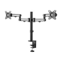 StarTech.com ARMDUAL3 Doppel Monitorarm zur Tischmontage (Gelenkarme für bis zu 32-Zoll-VESA Bildschirme, Monitorhalterung)
