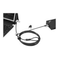 Lenovo 4XE1B81918, 1,8 m, Kensington, Schlüssel, Karbonstahl, Kunststoff, Schwarz