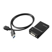 Lenovo USB 3.0 to DVI/VGA Monitor Adapter - Externer Videoadapter