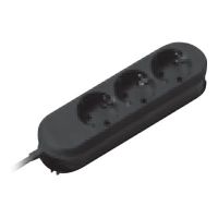 Bachmann SMART - Steckdosenleiste - Ausgangsanschlüsse: 3 (3 x Strom Typ F)