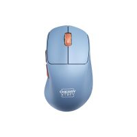 Cherry Xtrfy M64 - Maus - ergonomisch - optisch - 5 Tasten - kabellos - 2.4 GHz - kabelloser Empfänger (USB)